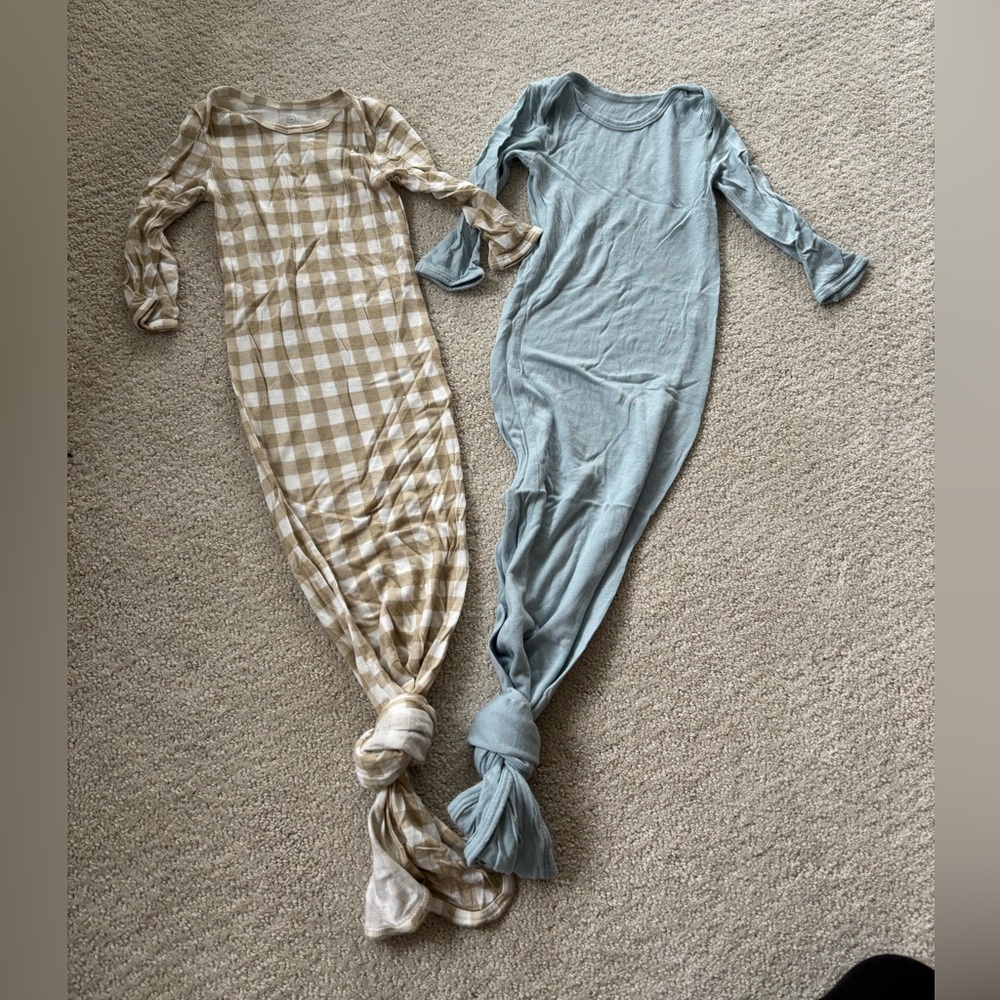 Solly Baby 3-6mo Sleep Gowns (2)